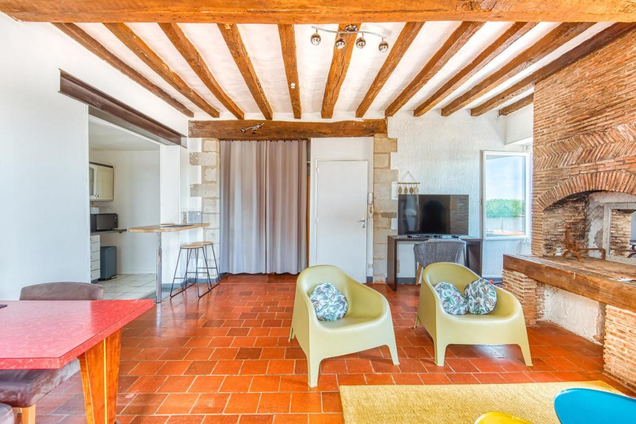 Monkey Paradise Bel Appartement Vue Loire Bouchemaine المظهر الخارجي الصورة